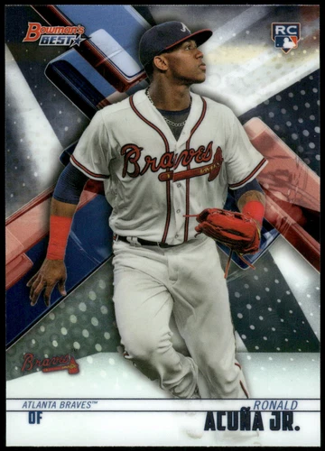 2018 Bowman's Best Ronald Acuna Jr. #51 Rookie Card (RC)