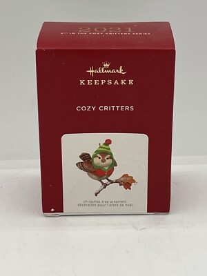 Hallmark Keepsake Christmas Ornament ''Cozy Critters'' 5th in Series NEW