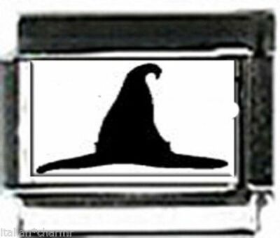 Harry Potter WIZARD HAT Italian Photo 9mm Charms for modular link bracelets 