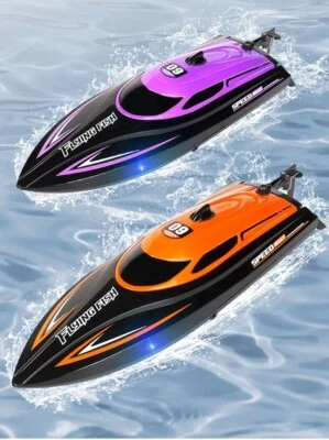 RC Speedboat, Rennboot, 25km/h, 700mAh Akku, 2.4GHz, 812, 3 Farben, HONGXUNJIE