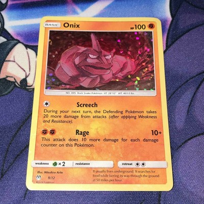 Onix 9 12 Holo Mcdonald S Collection 19 Light Play Pokemon Card Ebay