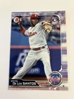 Enyel De Los Santos 2019 Bowman Rookie Card #70 Phillies RC