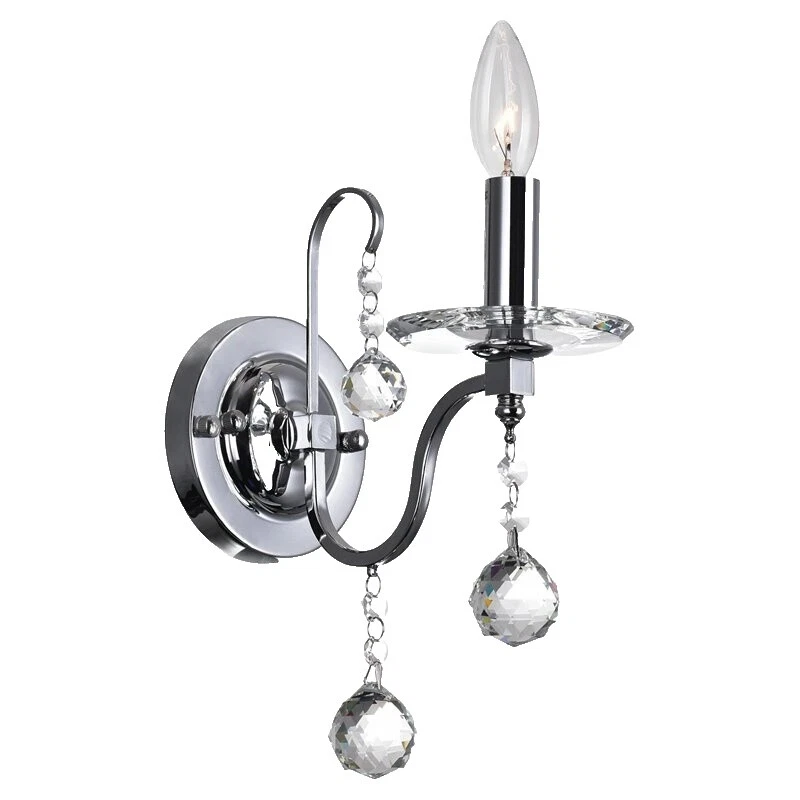 LED Contemporary Chrome Wall Lighting Fixtures