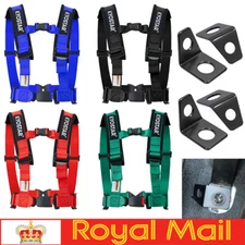 KYOSTAR 4 Point Safety Harness Seat Belt / L-Bracket Hardware 90 Degree Bracket