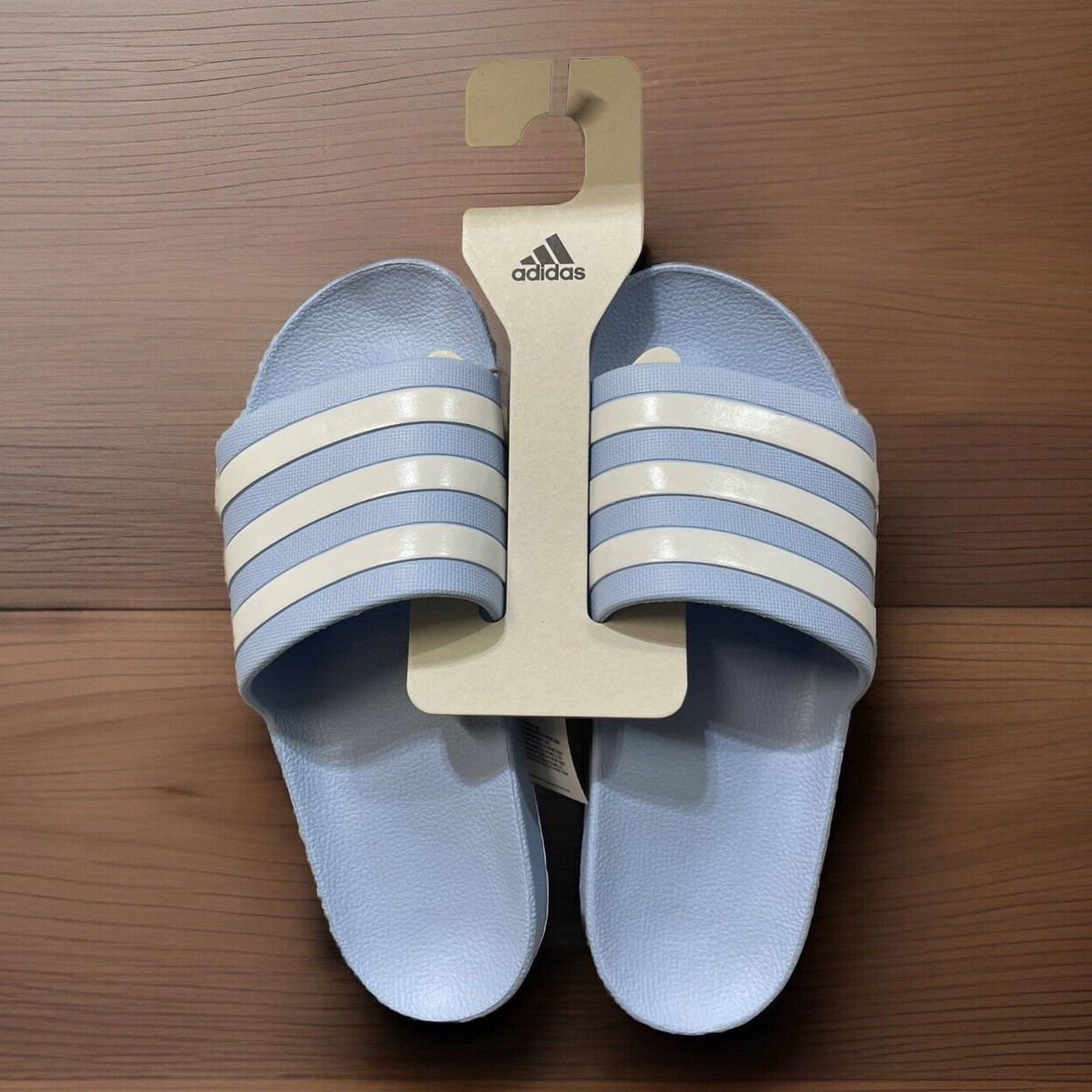 Adidas Adilette Aqua Slip On Slides Blue Beach Shower IE8919  display picture 3