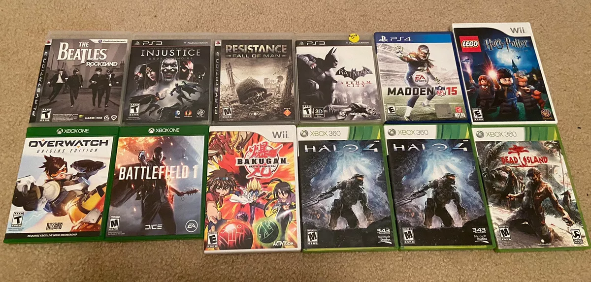 Video Games (XBOX360, Wii-U, XBOX One)