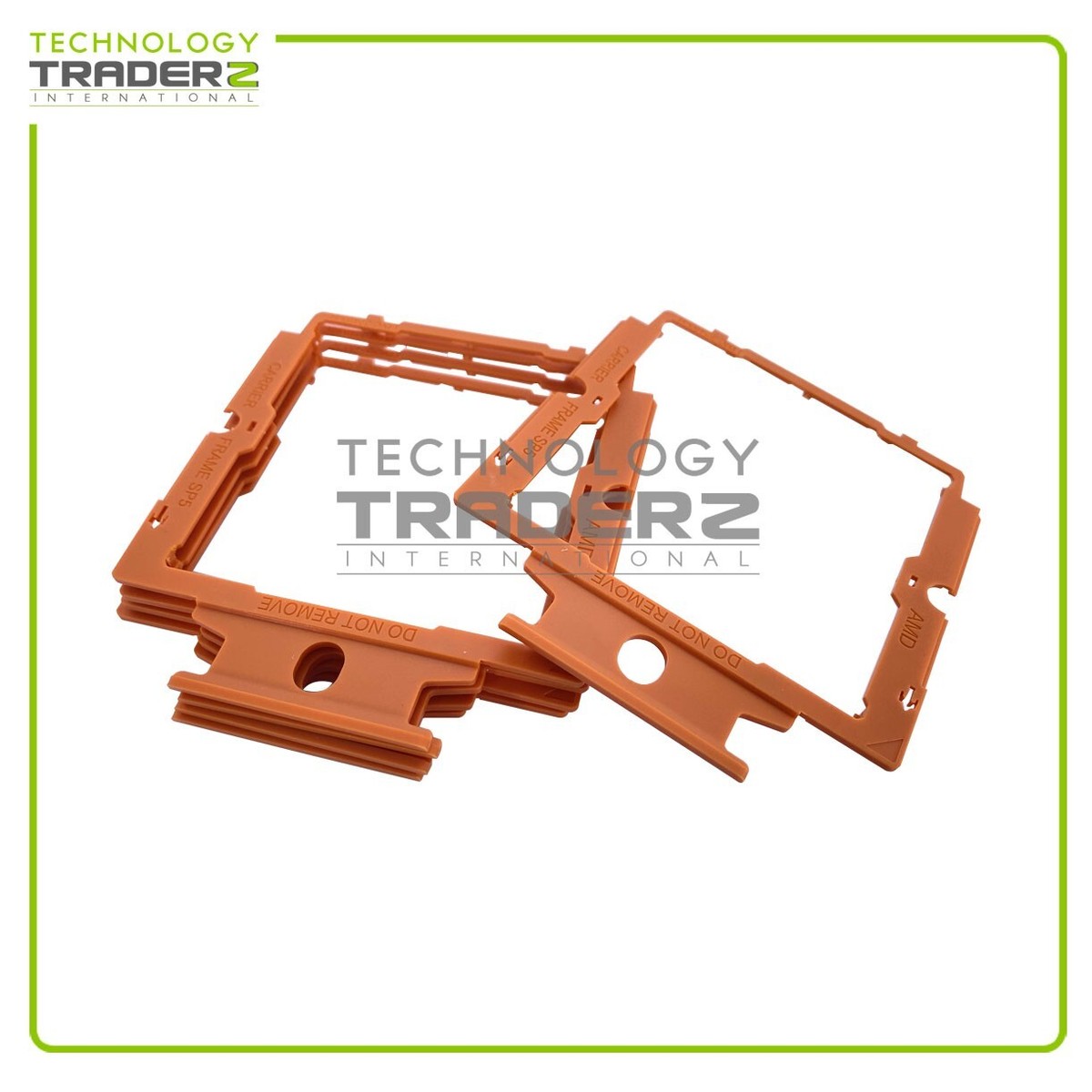 AMD EPYC Genoa Zen4 SP5 Socket Orange CPU Tray Carrier Frame Mount