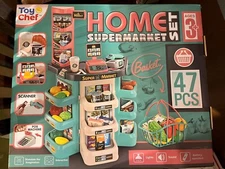 Toy Chef  Home Supermarket set - Grocery Kids Pretend TOY - great for CHRISTMAS