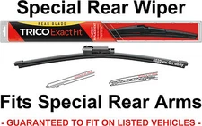 TRICO 15-i 15" Rear Wiper Blade for Pinch Tab/Trunion Special Rear Wiper Arm 15i