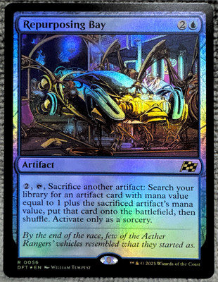 Repurposing Bay 56 Foil Aetherdrift MTG 