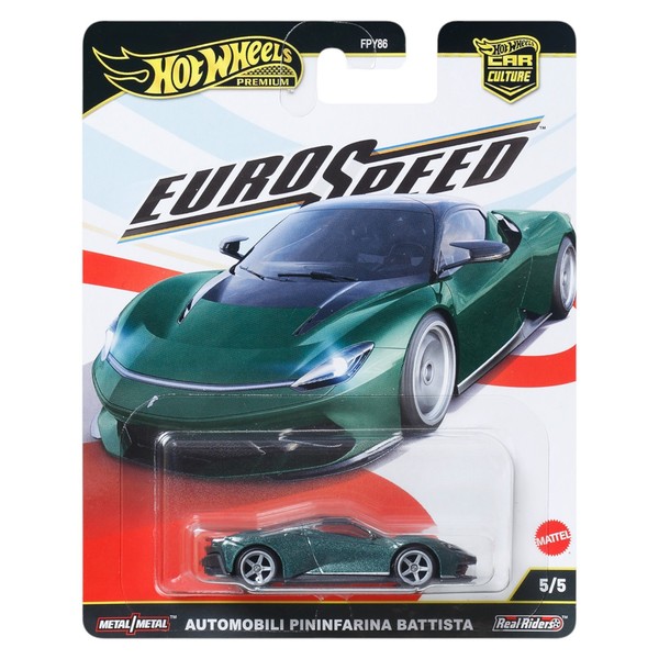 Hot Wheels 2025 - Euro Speed - Automobili Pininfarina Battista - JBK77-image