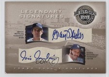2004 Legends Timeless Teams 99/150 Graig Nettles Chris Chambliss #NC Auto 4f5