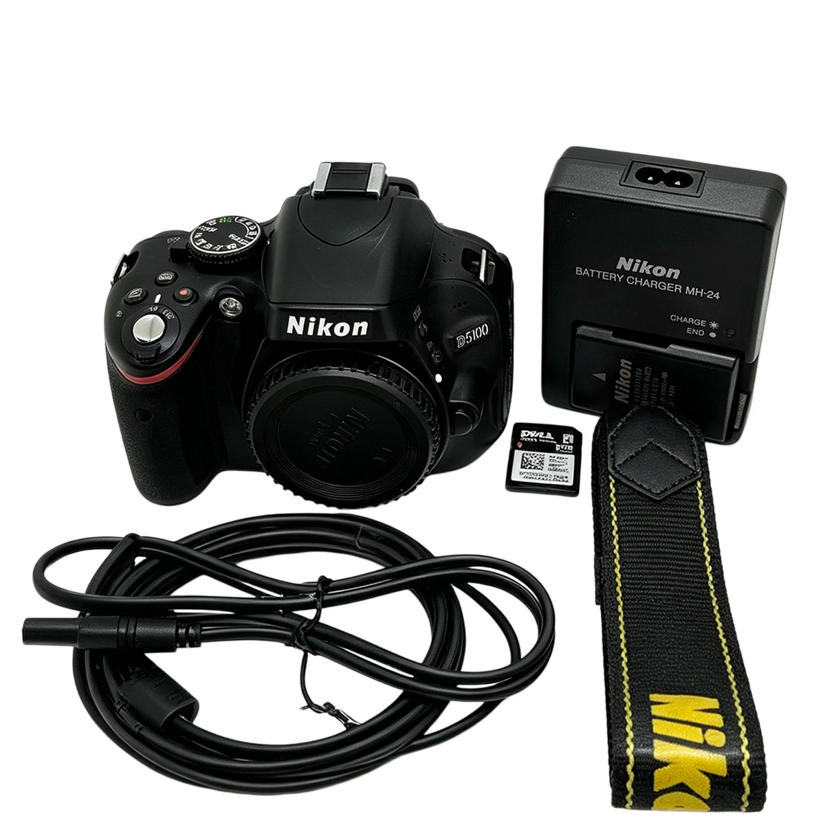 Nikon D5100 訳あり Nikon D D5100 16.2MP Digital SLR Camera - Black (Kit w/ AF-S DX VR