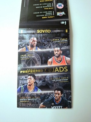 2015-16 PREFERRED Booklet LEBRON JAMES Anthony Davis JOHN WALL Andrew WIGGINS 