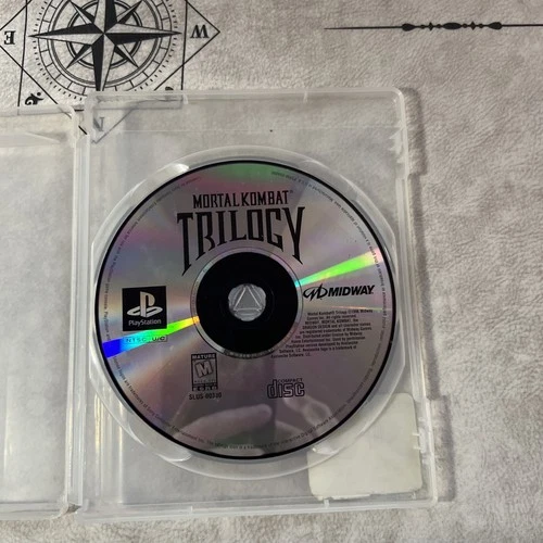Mortal Kombat Trilogy (PlayStation 1 PS1, 1996) Disc Only - Tested And Working