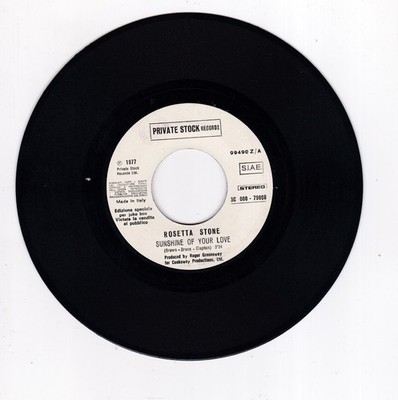 Disco 45 Giri Juke Box Gene Page Rosetta Stone Close Encounters SCD7 #