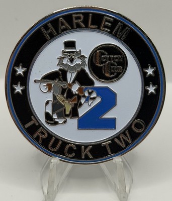 NYPD ESU Harlem Truck 2 Challenge Coin