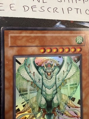 No Name Misprint Simorgh, Vogel der Göttlichkeit 1. Auflage SD8-DE001 UR Yugioh Karte