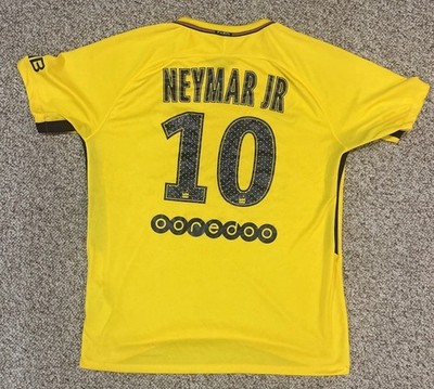 Nike 2017-18 PSG Paris St Germain Away Soccer Football #11 Neymar Jr Size L
