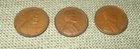 1951 P - D - S Circulated Lincoln Cents - FREE Shipping!