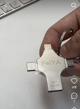 Photo Memory Stick for iPhone USB Flash Drive for USB-C iPad Android, Samsung
