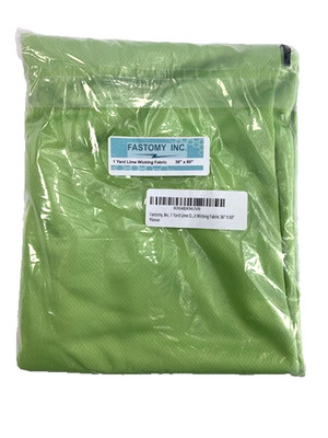 1 Yard LIME Green  Dri Fit Active Wear Knit Wicking Fabric - 36'' x 60''