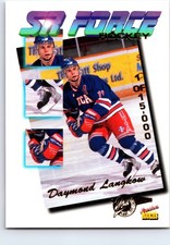 1995 Signature Rookies Tetrad #F4 Daymond Langkow SR Force