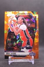 Ariel Atkins #56 2024 Panini Prizm WNBA Ice Orange Prizms Washington Mystics