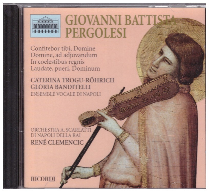 Pergolesi - Confitebor Tibi Domine / René Clemencic · Orchestra A. Scarlatti Di