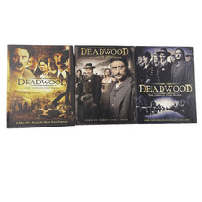 Deadwood: Complete Seasons 1-3 DVD Lot - HBO 2007 - Box Sets - Very Good