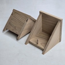 7 x 7 Red Oak Shelf with Single Peg, Unfinished