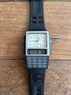 CASIO ABC 30 ILLUMINATOR 2332 VINTAGE DATABANK Armbanduhr Uhr TOP Rarität