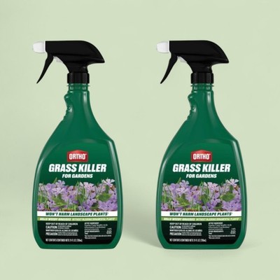 (2) Ortho Grass B Gon Garden Grass Killer Ready-To-Use Spray 24oz ~ New