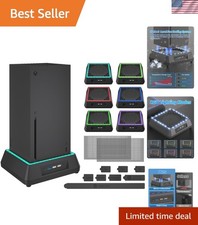 Ultimate Xbox Series X Cooling System with Turbo Fan Adjustable RGB Lighting