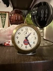 Vintage Westclox Clock Gulf Gas/Oil Ad Theme Alarm Clock