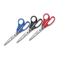 Acme United Corporation ACM13404 All Purpose Scissors- 8 in. Straight- 3-PK- ...