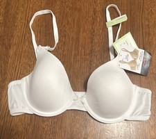 Maidenform Self Expressions Women's Underwire T-Shirt Bra White Size 34B NWT