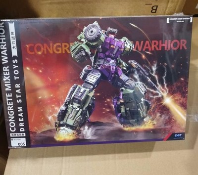New Transformation toy Dream Star Toys DST02-005 Congrete Mixer Warhior In Stock