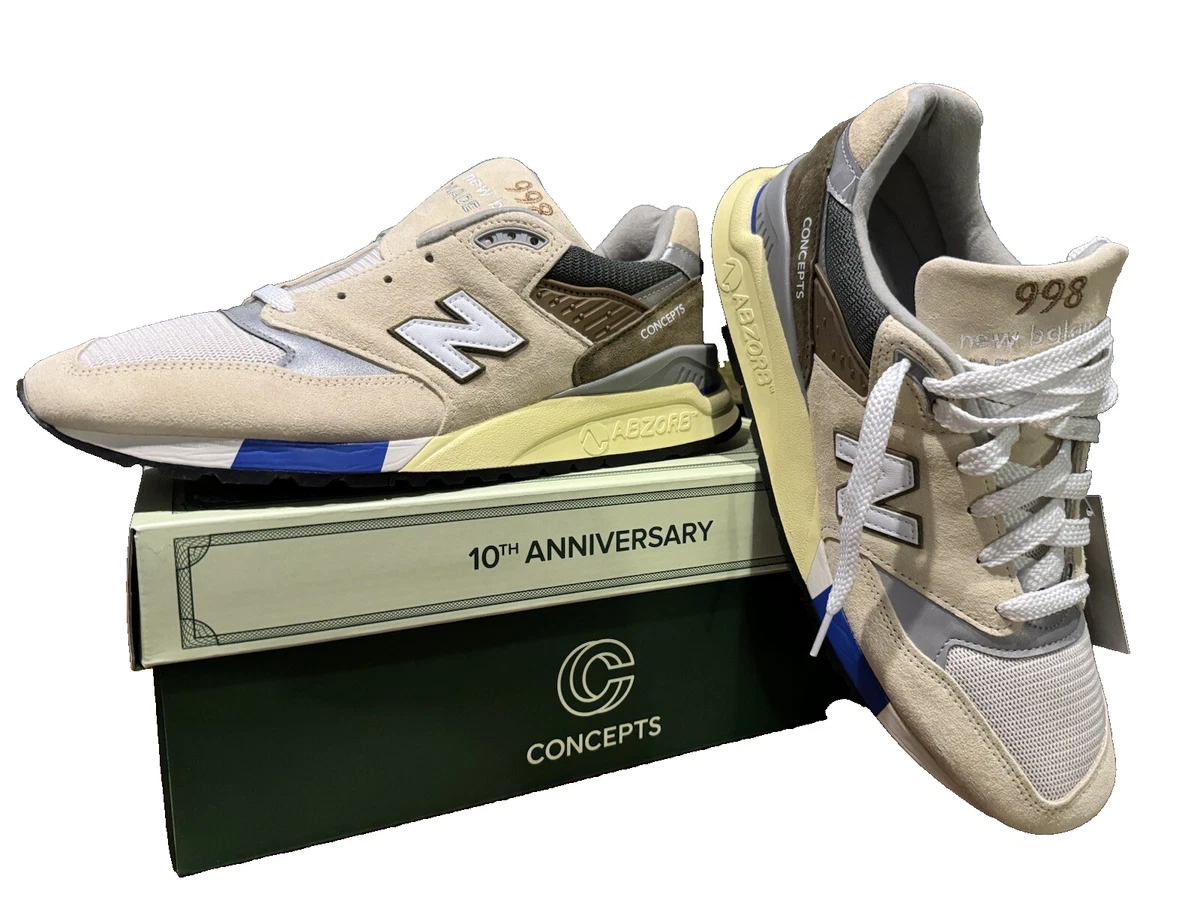 Preços baixos em New Balance Concepts x 998 Made in USA C-Note | eBay