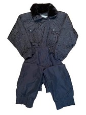 Ski All In One, 90s Vintage Black, Ladies Size 8