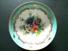 HAND PAINTED TEA CUP WITH LUNCHON SET, CUP AND SET WITH FLORALS AND GOLD DESIGN — photo 7