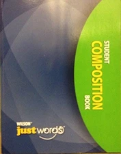 WILSON JUST WORDS STUDENT COMPOSITION BOOK **Mint Condition**