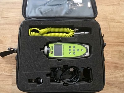 TPI 9080 Smart Trend Vibration Meter Monitoring & Analysis Kit w/ Case Manual