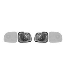Spiegelglas Außenspiegel set links rechts für Fiat Panda 312 312_ 319_