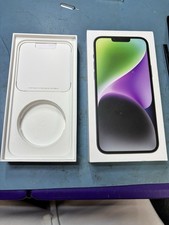 ORIGINAL Apple iPhone 14 Plus Black 128gb EMPTY BOX ONLY