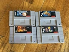 Super Nintendo 4 Game Lot: The Lion King, Toy Story, Flintstones, Ken Griffey Jr