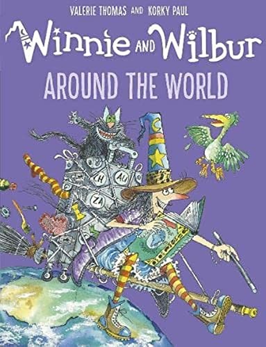 Winnie & Wilbur Around the World-Valerie Thomas, Korky Paul