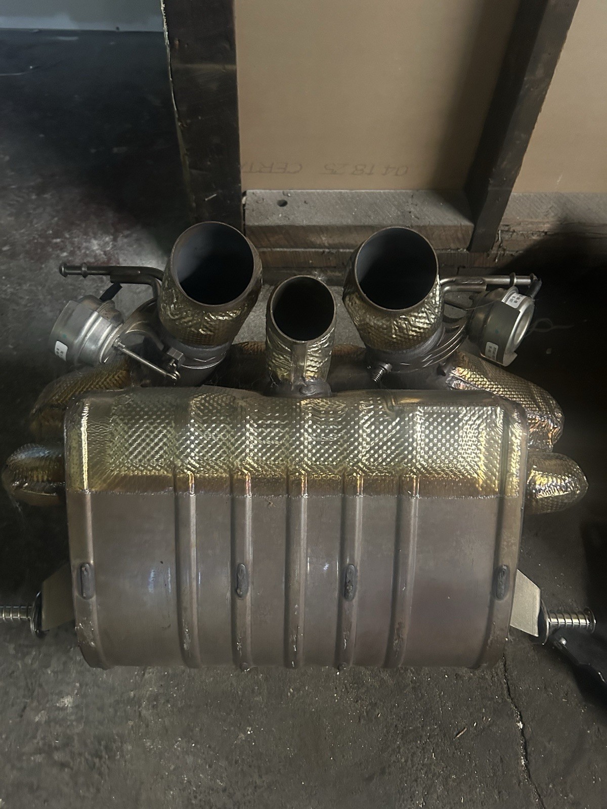 Lamborghini Aventador Factory OEM Stock Exhaust