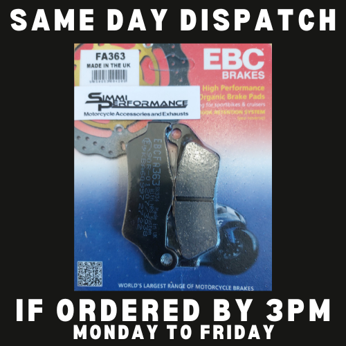 EBC ORGANIC Rear Brake Pads BMW R 1100 R 1993-1995 1996 1997 1998 1999 2000 2001