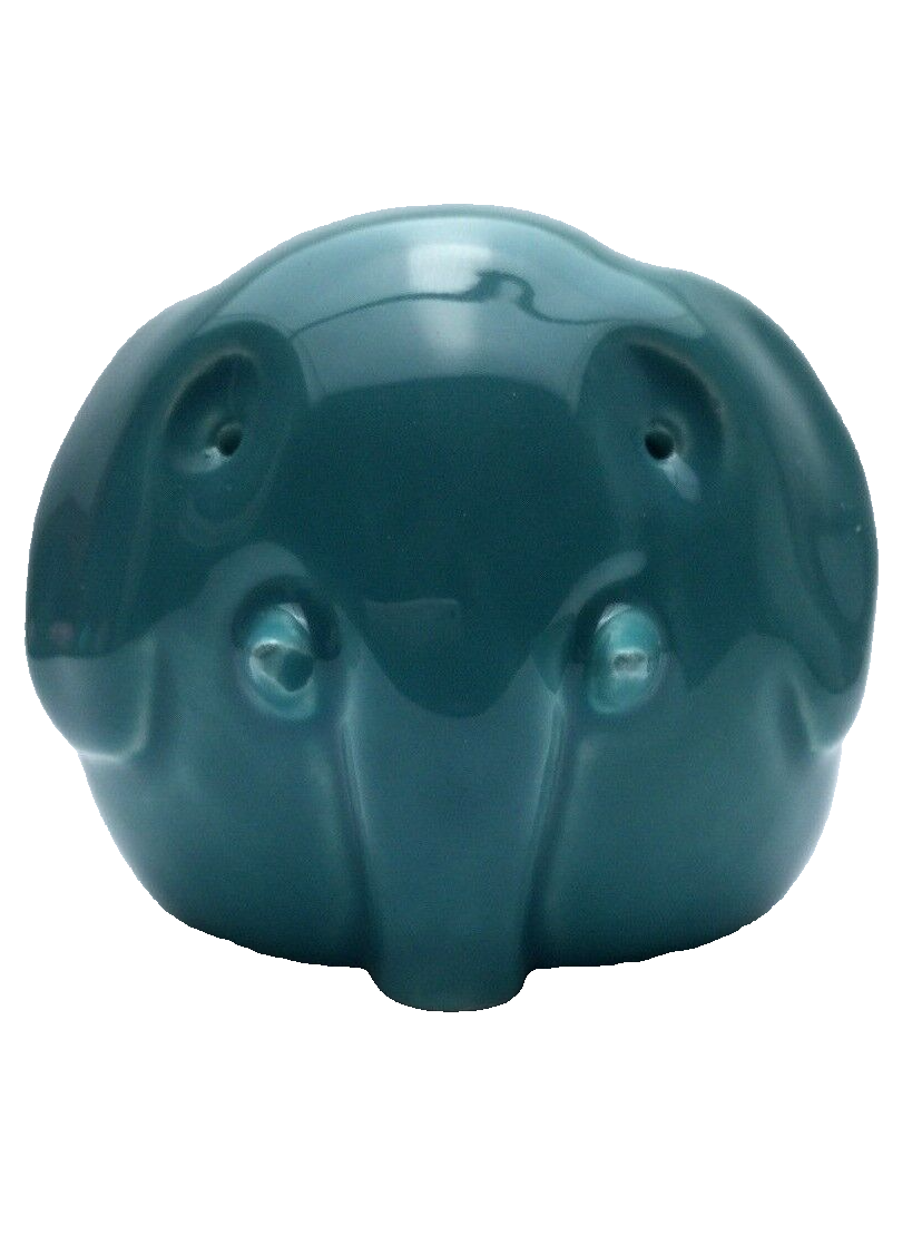 Elephant Paperweight In Ceramic and Enamels Artistic Processing Made in Italy